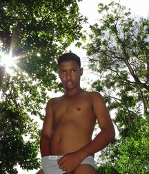 A curly Latino guy jerks off in the forest boys porn 62b94c6381ee7.jpg