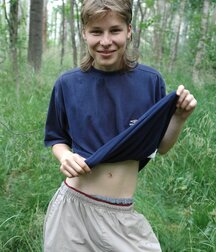 Boys Porn Handsome blond teen Krystof jerks off outdoors 62b979eb97a2d.jpg