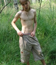 Boys Porn Handsome blond teen Krystof jerks off outdoors 62b979fe9e97e.jpg