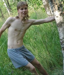 Boys Porn Handsome blond teen Krystof jerks off outdoors 62b97a32f41b8.jpg