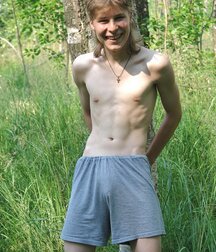 Boys Porn Handsome blond teen Krystof jerks off outdoors 62b97a41b29b9.jpg