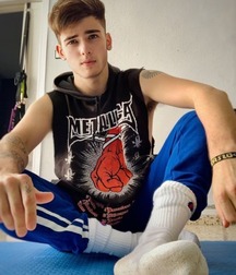 Feet and Socks Twink Gay Porn Tasty combination