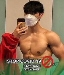 More Handsome & Fit Guys Some Wearing Masks  5f80670b944fc.jpg