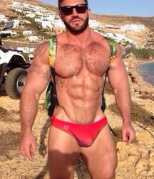 Red Speedo Gay Tube shirtless  5fa880651dde9.jpg