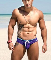 Purple Speedo & Undies Guys Boys Porn