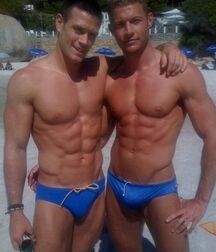 Hot Blue Speedos Gay Tube