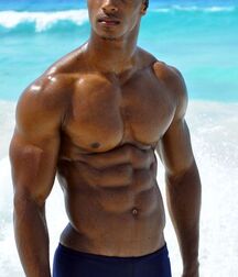 Black Beautiful Gay Tube Shirtless 