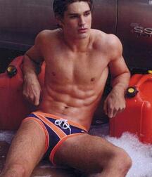 Sexy Pattern Speedos Twink Tube