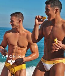 Sexy Yellow Speedos Gay Tube 6053858271430.jpg