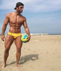 Sexy Yellow Speedos Gay Tube 6053859541333.jpg