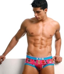 Underwear gay tube muscular bulge 