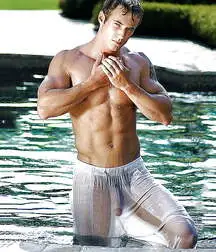 Wet Underwear VPL Gay Tube