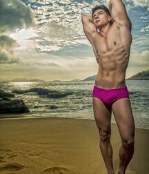 Hot Pink Twink Tube athlete shirtless 611a75eb543a0.jpg