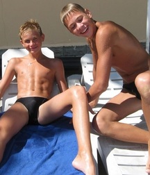 Twink Tube Black Speedo Twinks
