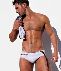 White Speedos Undies Guys Twink Tube