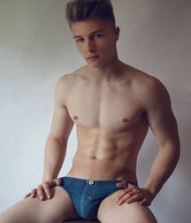 Sexy Jeans Twink Tube abs muscular  61a182e084795.jpg