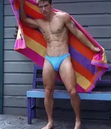Sexy Speedos Spring Break Dreams Twink Tube athlete shirtless