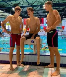 Swimmers & Jammers Twink Tube athletic muscle school