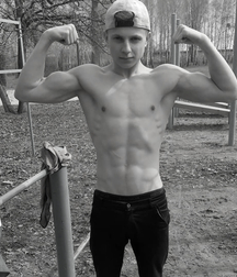 B&W Art Gay Twink Flex Boys Tube