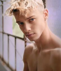 Blonds GayTube Twink Boys model fit pecs abs 