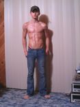muscular teen boy