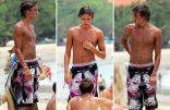 mostly boys in swimwear