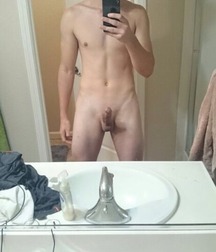 Bathroom mirror shots