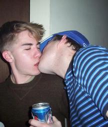 Boys Kissing
