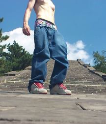 Outdoor porn shoot @ Great wall of China