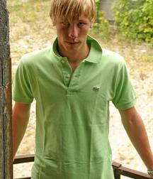 Cute Blond Boy in a Series