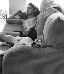 Cute Guys, Cats and Dogs 587265f623a92.jpg