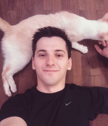 Cute Guys, Cats and Dogs 5872670fc6f3a.jpg