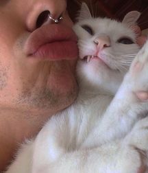 Cute Guys, Cats and Dogs 5872698f57995.jpg