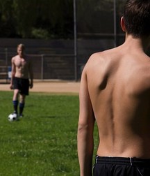 Soccer Boys Move Off the Field