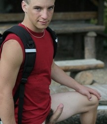 Naked Teen Boys Porn Outside in Public - Nature Erections