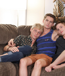 Cute Teen Threesome Suck & Bareback Boys Porn, Shoot All Over 5f4967e652dae.jpg