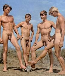 Vintage Old Times - B&W Male Nudes