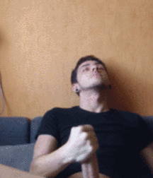Stroking Cock - Self Pleasure - Boy's Fun Time Boys Porn 600627fa6c79c.gif