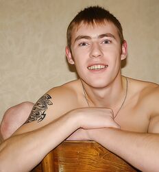 Classic Gay Porn - Sergey Strong Boy Jerks off 