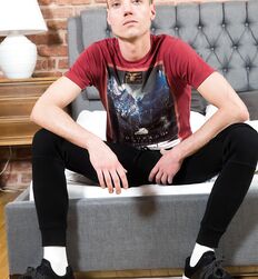 HighRes Gay Porn - Alex M Solo 