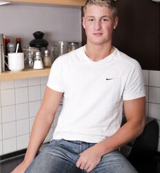Twink Martin in kitchen cum solo Porn 