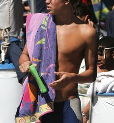 summer twinks fun and play in pool boys tube gay 