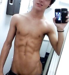 Mirror Selfies Continued Gay Boys Porn Refelct 