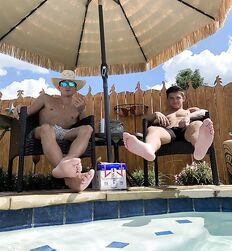 barefoot boys twink tube feet mix 