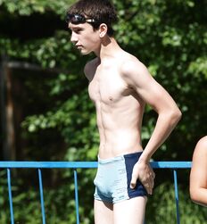twinks in pool summer swimming guys porn real 