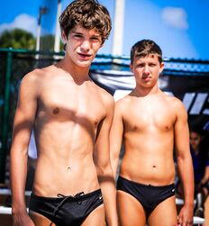 twinks in pool summer swimming guys porn real 