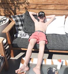 Boy feet shown twink guys teen play 