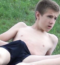 Boy feet shown twink guys teen play 