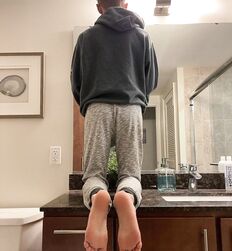 More boy feet twink toes tube boys playful 