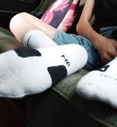 Boys in white socks twink home style tube 